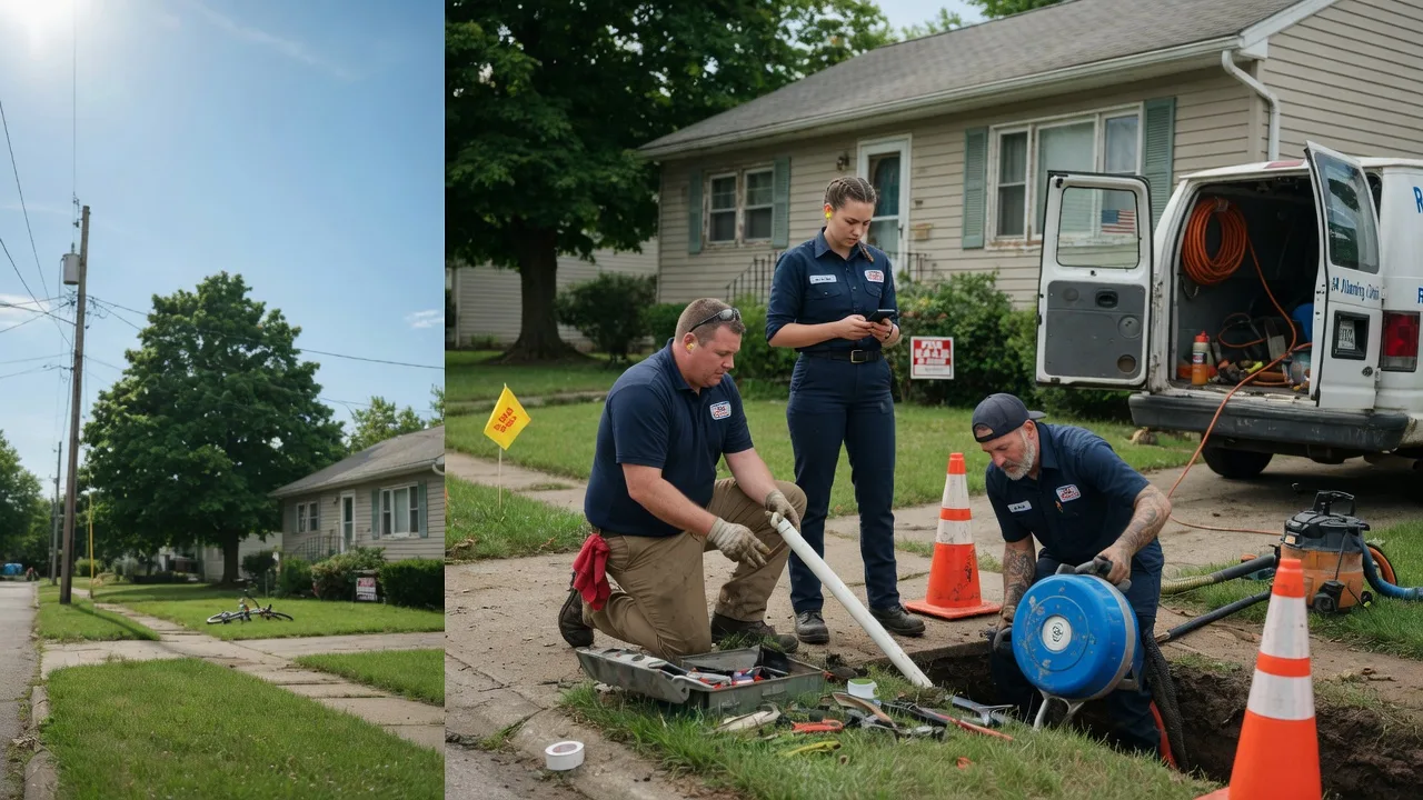 Sewer Line Repair in Kilbourne, IL near me